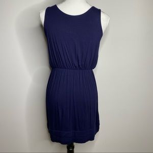 3/$30! Gap sleeveless navy blue dress size small